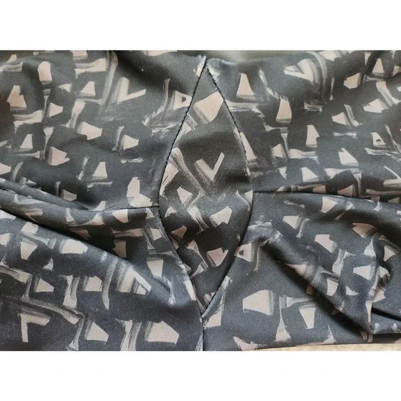 Onzie Gray and Yellow Printed Yoga Legging sz M/L - Picture 3 of 7